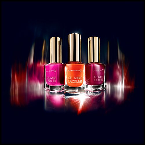 Max Factor Gel Shine Lacquer Esmalte de Uñas Color 50 Radiant Ruby - 20 gr