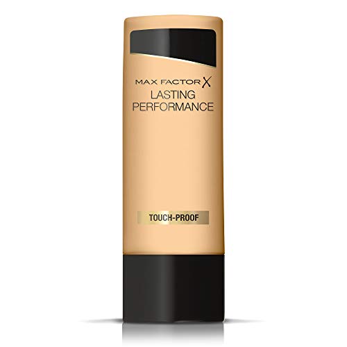 Max Factor Lasting Performance Base de Maquillaje Líquida Tono 106 Natural Beige - 35 ml (el paquete puede variar)
