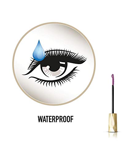 Max Factor Masterpiece Lash Crown Mascara Black Waterproof/EyeCare – Rímel con kronenförmiger Cepillo para voluminöse y wimpern definidos, 6.5 ml