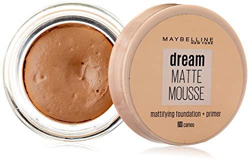 Maybelline Base de maquillaje Dream Mat Mousse nº 20 Cameo