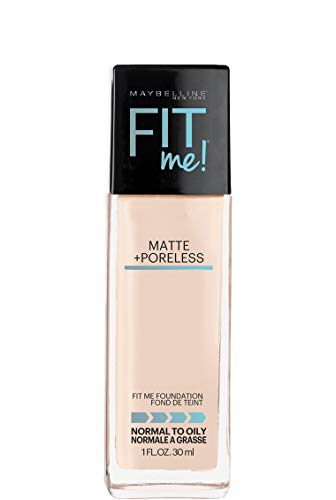 Maybelline Base de maquillaje Fit Me Mate & poreless 105 Natural Yvory