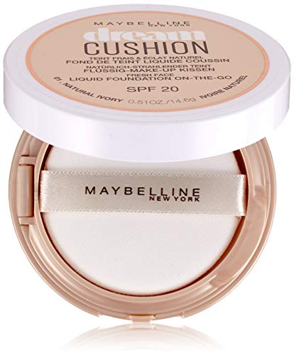 Maybelline MAY DREAM CUSHION FDT NU 1 Natural Ivor base de maquillaje - Base de maquillaje (70 mm, 26 mm, 70 mm, 14.6 g)