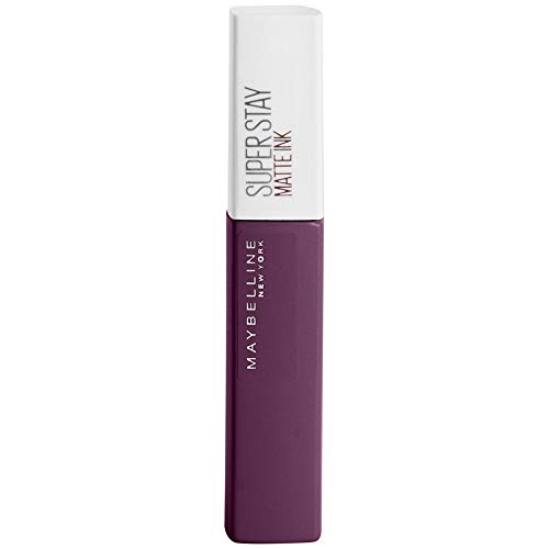 Maybelline MAY SSTAY MATTE INK Bricks NU 110 ORIGI barra de labios Violeta Mate 5 ml - Barras de labios (Violeta, Originator, 1 Colores, Mujeres, #4e3143, Mate)