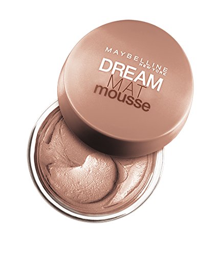 Maybelline New York Base de maquillaje Dream Mat Mousse, 26 Beige Miel