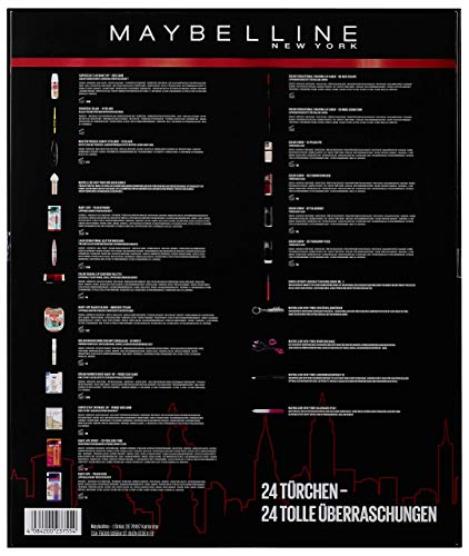 Maybelline New York Calendario de Adviento 2018