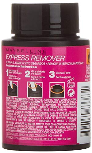 Maybelline New York Express Remover Uñas - 75 ml