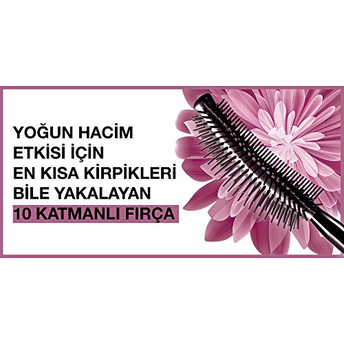 Maybelline New York - Lash Sensational, Máscara de Pestañas Waterproof, Tono Negro - 9,5 ml