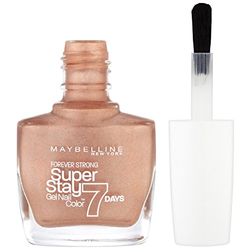 Maybelline New York Make-up superstay nailpolish Forever Strong 7 Days acabado Gel Esmalte de Uñas/lacado color con Ultra Fuerte sujeción sin lámpara UV en enriquecidos Azul Oscuro, 1 x 10 ml