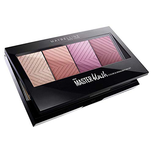 Maybelline New York Paleta de Maquillaje Master Blush y Highlight - 1 Paleta de Maquillaje