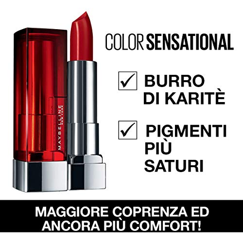 Maybelline New York - Pintalabios Color Sensational 344 Coral Rise
