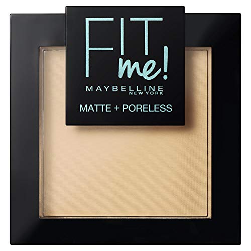 Maybelline New-York - Poudre Compacte Fit Me Matte & Poreless - Peaux normales à grasses - 110 Porcelaine - 9 g