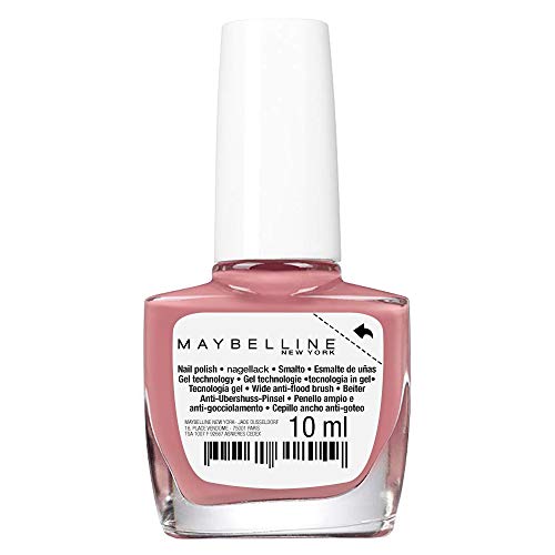 Maybelline New York - Superstay 7 Días, Esmalte de Uñas Efecto Gel, Tono 135 Nude Rose