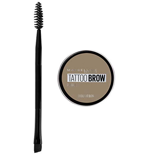 Maybelline New York Tattoo Brow Cejas pomade en nº 00 Light, 4 ml