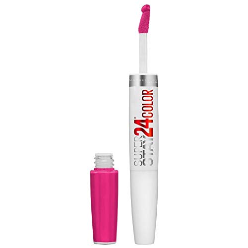 Maybelline SuperStay 24H 145 Feisty Funk barra de labios Rosa - Barras de labios (Rosa, Feisty Funk, Nutritiva, Suavizante, Mujeres, 24 h, 17 mm)