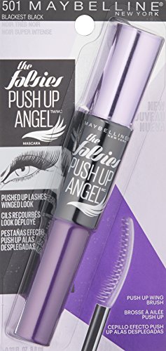 MAYBELLINE - The Falsies Push Up Angel Washable Mascara, Blackest Black - 0.33 fl. oz. (10 ml)
