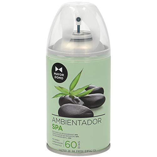 MAYORDOMO ambientador automático aroma frescor spa spray 335 ml