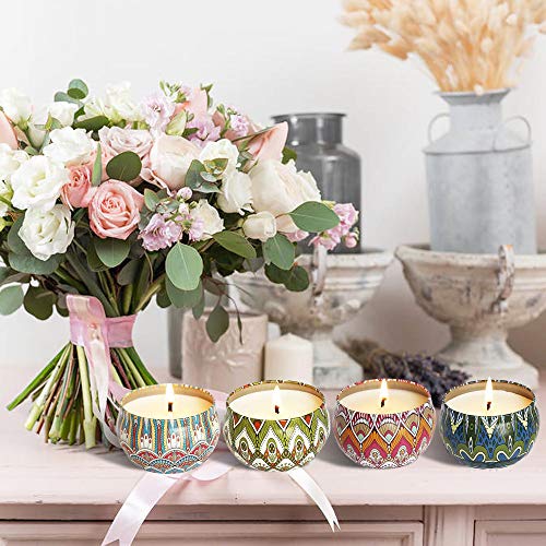 McNory 12 Pack Regalo de Velas Perfumadas, Velas Aromaticas,Cera de Soja Natural,Aromaterapia Decoración para Relajación Fiesta Boda Baño Yoga Cumpleaños Navidad Día de San Valentín Regalos