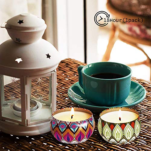 McNory 12 Pack Regalo de Velas Perfumadas, Velas Aromaticas,Cera de Soja Natural,Aromaterapia Decoración para Relajación Fiesta Boda Baño Yoga Cumpleaños Navidad Día de San Valentín Regalos