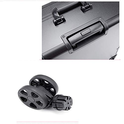 ME HOME Estuche CosméTico Profesional De 21 Pulgadas con 4 Ruedas Y LáMpara Y Espejo con Estuche De Viaje PortáTil para Maquillaje De Viaje Y Maquillaje.