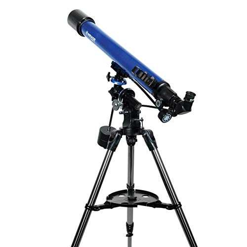 Meade Instruments 216003 Polaris 70EQ - Telescopio Refractor, Azul metálico