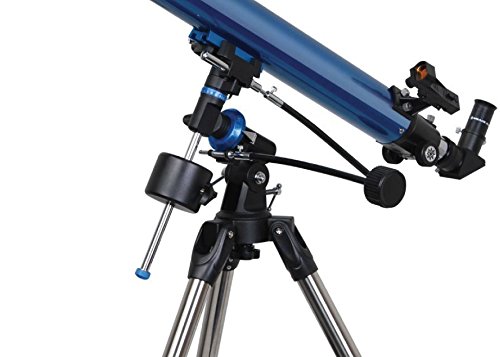 Meade Instruments 216003 Polaris 70EQ - Telescopio Refractor, Azul metálico