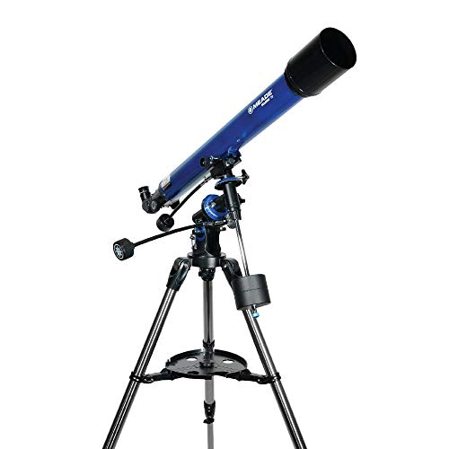 Meade Instruments 216003 Polaris 70EQ - Telescopio Refractor, Azul metálico