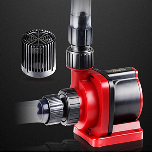 Meele Bomba Sumergible para Acuarios, Bomba De Agua Sumergible De Gran Caudal, Bomba De Inmersión Ajustable De Gran Caudal De 24 V Bomba De Agua Silenciosa·,JDP10000 20W~100W
