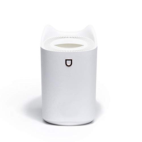 Meele Los Humidificadores De Vapor Frío, Humidificadores Ultrasónicos con Gran Tanque De Agua, 24 Horas De Trabajo, Sin Agua De Apagado Automático, Silencioso Humidificador De Aire 28Db,Blanco