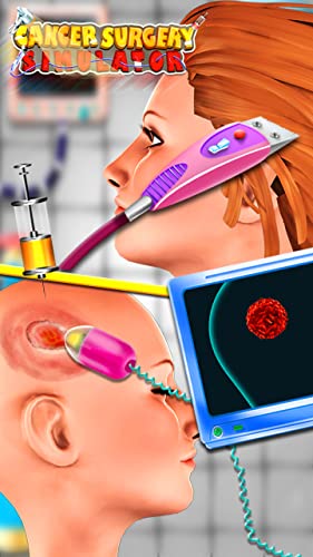 Mega Cancer Surgery Simulator - Tratamiento para el cáncer de boca, piel, riñones y cerebro