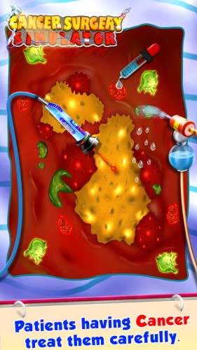 Mega Cancer Surgery Simulator - Tratamiento para el cáncer de boca, piel, riñones y cerebro