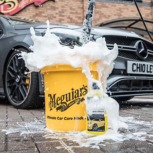 Meguiar's Car Care Products G17748 Ultimate Wash & Wax Champú de coche con cera