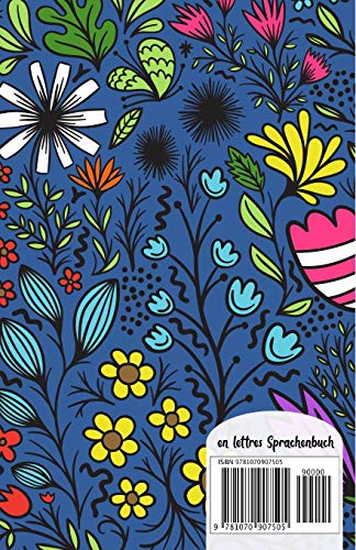 Mein Vokabelheft zum Chinesisch lernen: Blanko Vokabelbuch zum Lernen der chinesischen Sprache und ihrer Vokabeln, florales Muster, Geschenk (nicht nur) für Frauen und Mädchen