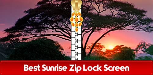 Mejor salida del sol de bloqueo de pantalla Zip