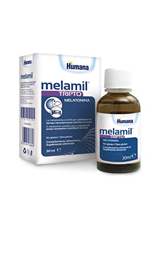 MELAMIL® Tripto Suplemento Alimenticio a base de Melatonina, 30 ml, Pack de 1