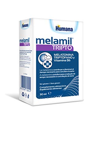 MELAMIL® Tripto Suplemento Alimenticio a base de Melatonina, 30 ml, Pack de 1