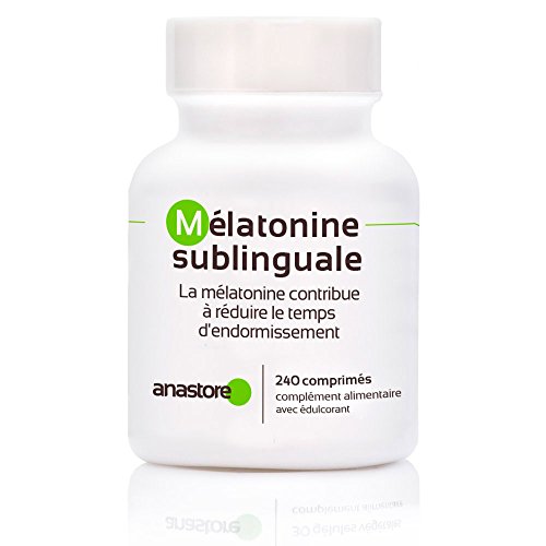 MELATONINA SUBLINGUAL | Pureza garantizada superior al 99% | 1.8 mg / 120 dosis | Estevia (Aroma de limón)| Regulador del reloj interno | Trastorno del sueño | Pureza garantizada y controlada por laboratorios independientes | Fabricado en Francia … (Limón