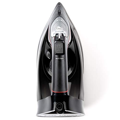 Mellerware ProSteam 3000 Plancha de Vapor, máxima Potencia, Calentamiento rápido, Suela de cerámica, función autolimpieza