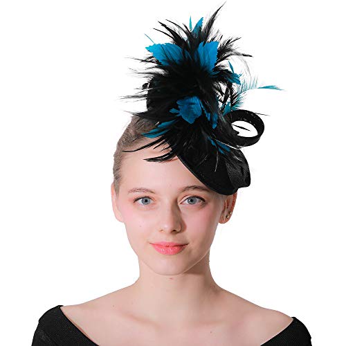 MELLRO Banda para el Pelo de cóctel Flor Alicia Diadema Boda Sombreros Damas Race Royal Ascot Cocktail Party Derby Hat