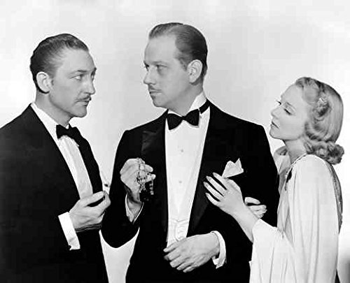 Melvyn Douglas de lona arsène Lupin 01 A2 grande 42 x 60 cm devoluciones caja impresión de Lienzo 16 x 60,96 cm