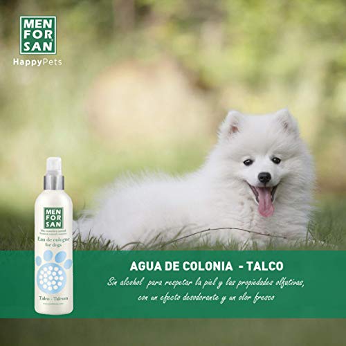 MENFORSAN Agua de Colonia para Perros Talco - 125 ml