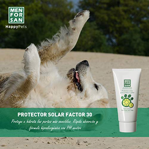 MENFORSAN Protector Solar Factor 30 Perros Y Gatos - 50 ml