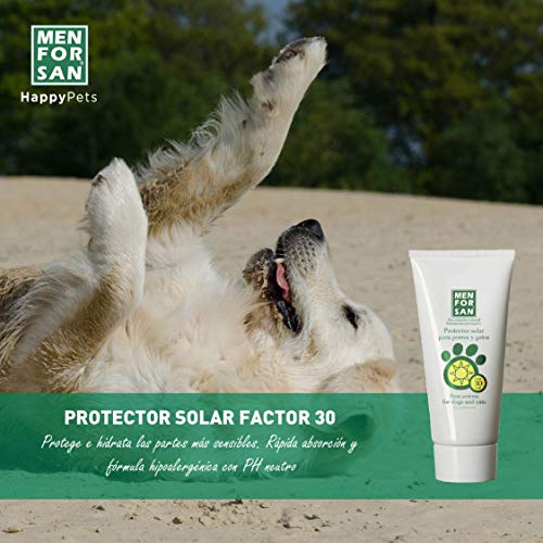 MENFORSAN Protector Solar Factor 30 Perros Y Gatos - 50 ml