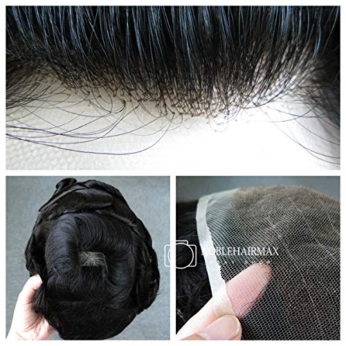 Mens Hair Replacement System Unit Discount Hair System Human Real Hair for Men Hairpieces Toupee Wig for Men