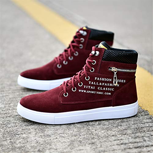 Mens Zapatos Casuales De Encaje-hasta Zapatos Estilo De Moda para Adultos Sudent