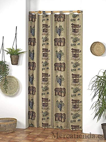 Mercatienda.es Cortinas de Calle Historia de la UVA alpujarras de travillas, para Interior y Exterior del Hogar.
