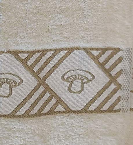 Mercatienda.es Paños de Cocina Surtidos de Rizo Americano de algodón 100% de Portugal 500gm de Grosor (6 Unidades)