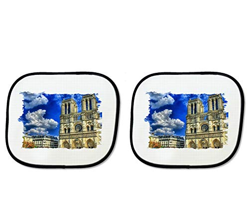 MERCHANDMANIA Parasol Doble LA Catedral DE Segovia sunshield Coche