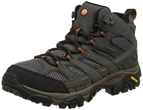 Merrell Moab 2 Mid GTX, Botas de Senderismo para Hombre, Gris (Beluga), 44 EU