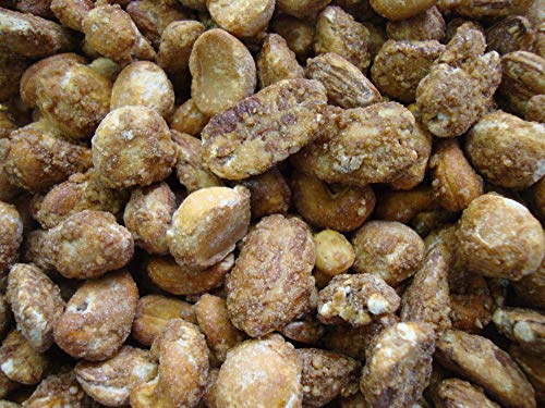 Mezcla de nueces (macadamia, Pecan, anacardo, avellanas y almendras) caramelizadas con miel 1kg