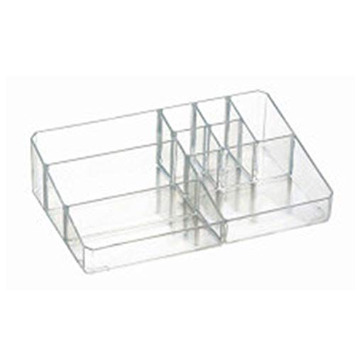 mi ji Los cajones del Maquillaje de acrílico del Organizador del almacenaje cosmético del almacenaje del Caso Multifuncional para lápiz Labial, Perfume, Plumas, marcadores, Materiales de Art